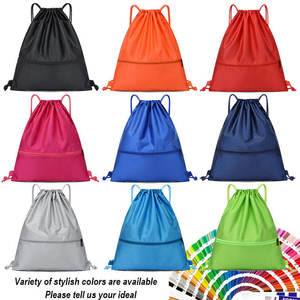 Wholesale Custom Polyester Shopping Drawstring <b>Bag</b> With Logo Promotional Nylon Carry <b>Draw</b> <b>String</b> Gym <b>Bag</b> Sports Backpack <b>Bag</b> - Product Image 2