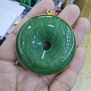 JF8423 большой кулон из натурального камня, 45 мм 50 мм 55 мм - Product Image 5