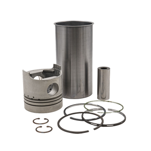 Kit de chemises de cylindre et segments de piston HongWang 4BD1/6BD1 (Argent) pour pièces d'excavatrice sur chenilles EX200 - Garantie 1 an - Product Image 1