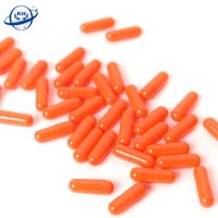 Usine chinoise Enduit entérique Vide Hpmc Capsule Fournisseur Vegan Capsule Shell Orange Foncé
