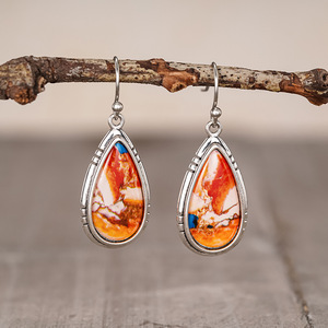 Orecchini Pendenti con Motivi Vintage per Donne, Eleganti Gioielli alla Moda per Feste e Vacanze - Product Image 5