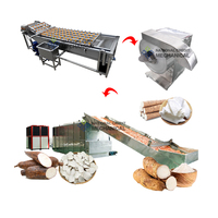 Séchoir industriel à bande maillée pour manioc, machine de séchage de manioc en tranches et granulé, prix