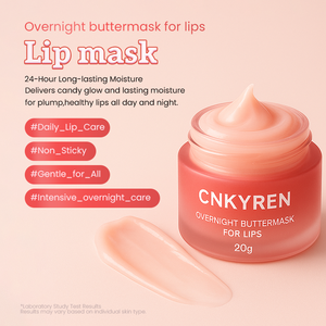 Masker tidur pelembap bibir, <span class=keywords><strong>Vegan</strong></span> organik, Krim pengencang kustom, perawatan memberi nutrisi perbaikan semalam untuk Bibir - Product Image 3