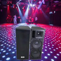 Haut-parleurs de scène professionnels de haute qualité LX-215 15 pouces 4 ohms néodyme double cannelure pour clubs commerciaux de taille moyenne et grande