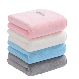 Juego <span class=keywords><strong>de</strong></span> 3 <span class=keywords><strong>Toallas</strong></span> <span class=keywords><strong>de</strong></span> <span class=keywords><strong>Baño</strong></span> <span class=keywords><strong>de</strong></span> Microfibra con Logotipo Personalizado OEM, Antibacterianas, Súper Absorbentes, Suaves, <span class=keywords><strong>de</strong></span> Terciopelo Coral, para Cara, Manos y <span class=keywords><strong>Baño</strong></span> - Product Image 3