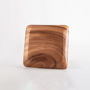 Plateaux de service en bois faits à la main de style moderne, écologiques et durables, adaptés aux cuisines et aux ustensiles - Product Image 5