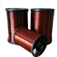 Résistance à la température de haute qualité AWG 6-28 Fil d'enroulement isolé en aluminium émaillé pour moteur et transformateur Egypte