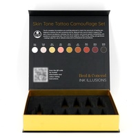 Boîte cadeau rigide magnétique avec logo personnalisé imprimé et insert en mousse EVA pour l'emballage de cosmétiques, de maquillage et de correcteurs