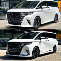 Nouveau kit carrosserie Vellfire à visser, ajustement parfait, avec découpes pour capteurs d'aide au stationnement, pour Alphard Série 40 2024, ajustement universel