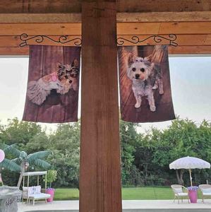 Wholesale 12x18 Inch Cheap Double Sided Sublimation <b>Blank</b> Garden <b>Flag</b> Custom Promotional Gifts - Product Image 6