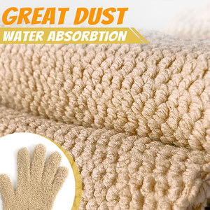 MEJOR Evridwear Guantes de limpieza de polvo de microfibra Guante de limpieza reutilizable para plantas de interior Persianas Muebles y objetos pequeños - Product Image 3