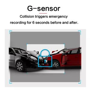 Caméra embarquée HiKVISION <span class=keywords><strong>K2</strong></span> avec objectif grand angle, caméra embarquée pour voiture, résolution HD 2MP, Wi-Fi intégré, capteur G, vision nocturne - Product Image 5