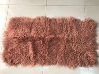 Mongolo pelle di agnello Riccio Pelliccia Tibet di pelle di Pecora