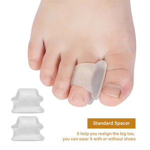 Logo personnalisé Correcteur d'oignon Soulagement <span class=keywords><strong>de</strong></span> la douleur Hallux Valgus Séparateurs d'espacement pour gros orteils Attelle Lisseur Kit <span class=keywords><strong>de</strong></span> soin des pieds - Product Image 4
