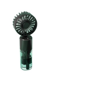 Ventilateur brumisateur portable avec réservoir d'eau, ventilateur pulvérisateur manuel à 4 vitesses, moteur silencieux tout en cuivre pour le bureau et les voyages - Product Image 1