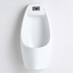 <span class=keywords><strong>Urinoir</strong></span> mural moderne haut de gamme avec support au sol portable, technologie de capteur céramique pour hôtels, hôpitaux, salles de bain - Product Image 6