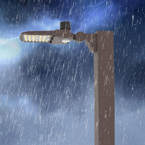 Carcasa de aluminio impermeable UL DLC Calificado 100W a 400W Área de luz Potencia CCT Accesorio de calle seleccionable - Product Image 4