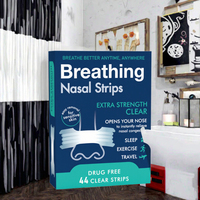 Lot de 44 patchs corporels anti-ronflement : Améliore la viscosité et le soin transfrontalier, prévient la respiration buccale, améliore la ventilation nasale