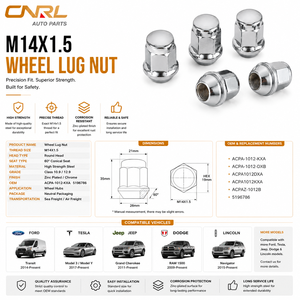 Écrous de roue de voiture M14X1.5 en gros, ajustement parfait pour <span class=keywords><strong>Ford</strong></span> ACPZ-1012B OE ACPA-1012-KXA Transit Tesla Modèle NO.5196786 - Product Image 3