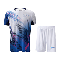 Kaos Pria IANONI Berkualitas Tinggi, Bernapas, dan Nyaman untuk Pickleball, Jersey Tenis, dan Pakaian Latihan Padel Tenis