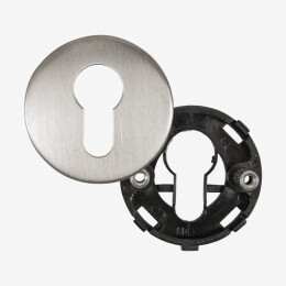 Rosetta in Acciaio Inossidabile per Cilindro DIN Unilaterale - Product Image 1