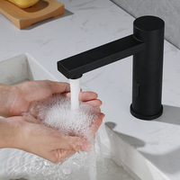 Robinet sans contact en gros, robinets à capteur automatique, robinet à capteur pour lavabo de salle de bain, robinet intelligent, robinet sanitaire, mélangeur pour lavabo