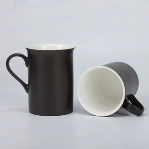 Tasse à café/eau en céramique 11 oz, moderne, personnalisable avec logo, écologique, compatible lave-vaisselle et micro-ondes, sublimation couleur changeante, pour boissons chaudes/froides - Product Image 2