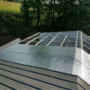 Lámina de <span class=keywords><strong>aluminio</strong></span> reflectante de doble cara, Material de aislamiento térmico de burbuja, aislamiento térmico, lámina de doble cara - Product Image 5