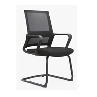 Chaise de bureau exécutive contemporaine avec revêtement en tissu, siège pivotant, appui-tête réglable, base en métal - Conception ergonomique pour