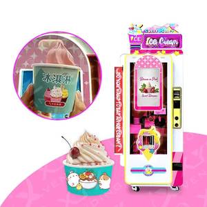 Máquina Expendedora de Helado Suave Inteligente, Totalmente Automática y Personalizable - Product Image 1