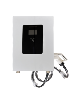 Cargador <span class=keywords><strong>de</strong></span> Pared para Vehículos Eléctricos <span class=keywords><strong>de</strong></span> 20kW 30kW 40kW, Impermeable IP54, Estación <span class=keywords><strong>de</strong></span> Carga Rápida Compacta con Interfaz CCS1/CCS2/GBT - Product Image 3