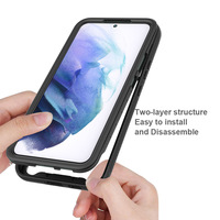 Compatible avec S26 Ultra Starry-Sky, coque trois-en-un, protection intégrale, coque simple en TPUPC, antichoc, A36 5G/A36