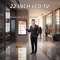 Écran tactile LCD 22/32 pouces, écran d'affichage publicitaire commercial intérieur, écran portable, Smart TV, signalisation numérique, OEM/ODM
