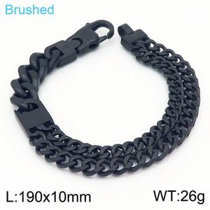 2024 New Wholesale Custom Fashion Stainless Steel Chain Jewelry Bracelets <b>for</b> <b>Men</b> - Product Image 5