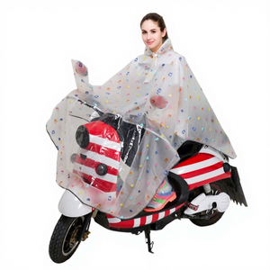 Impermeable de EVA Personalizado para Scooters Eléctricos, Bicicletas Eléctricas, Motocicletas, Largo, Completo, para Hombre y <span class=keywords><strong>Mujer</strong></span>, para Conducir en Lluvia - Product Image 5