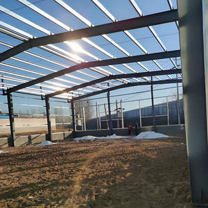 Entrepôt préfabriqué en structure métallique de 1000 mètres carrés, ateliers, bâtiment modulaire - Product Image 2