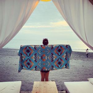 <span class=keywords><strong>Serviette</strong></span> de yoga en microfibre naturelle imprimée personnalisée, <span class=keywords><strong>serviette</strong></span> de plage antidérapante à séchage rapide, pour le yoga - Product Image 5