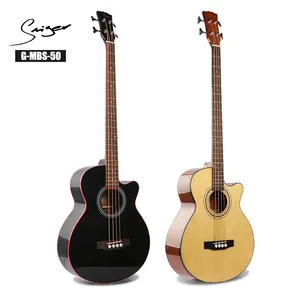 OEM Electricアコースティックギター高品質Spruceトップアコースティックベースギター