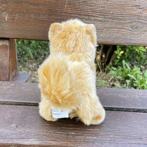 Pequeño Peluche de Perro Pastor, Marioneta de Perro Amarillo, Adorno de Shar Pei, Decoración del Hogar, Regalo Navideño - Product Image 2