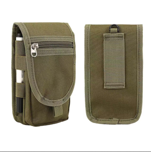 Étui universel pour téléphone portable à rabat, pochette en nylon, étui pour téléphone en cuir, pochette verticale à rabat pour <span class=keywords><strong>iPhone</strong></span> 14 13 Pro Max - Product Image 3