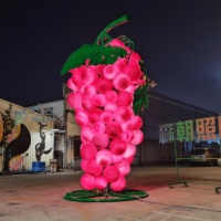 Lumière décorative créative en forme de raisin lumineux pour l'extérieur, la place du parc, l'hôtel, le jardin, la place, Senzhao Mall