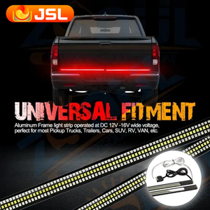 Freno rosso ambra indicatori di direzione LED portellone luce barra rossa linea tripla LED adatto per <span class=keywords><strong>Ford</strong></span> Dodge camion pick-up fuoristrada - Product Image 4