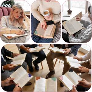 Segnalibro a Cuore in Ecopelle, Segnalibri Angolari Carini per Donne, Insegnanti, Studenti, Regali Multicolore, Cancelleria per Scuola, Ufficio, <span class=keywords><strong>Casa</strong></span> - Product Image 6