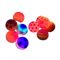 Nouveau ballon de football et de basketball lumineux en vinyle plastique pour jeunes (15-35 ans) – Jouet de fitness rebondissant avec bande arc-en-ciel - KAIDA Kaida
