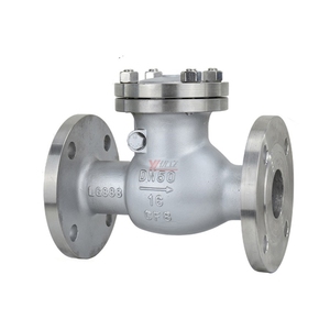 Nhà máy sản xuất thép không gỉ nhiệt độ cao ANSI 150lb 304 316 JIS 10k 1.6mpa wcb nrv <span class=keywords><strong>Swing</strong></span> mặt bích kiểm tra van - Product Image 1