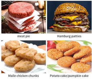 Máquina Eléctrica Automática Multifunción <span class=keywords><strong>de</strong></span> Alta Capacidad para Hacer Nuggets <span class=keywords><strong>de</strong></span> <span class=keywords><strong>Pollo</strong></span> y Hamburguesas <span class=keywords><strong>de</strong></span> Pescado, 2100 piezas/h, PLC - Product Image 4