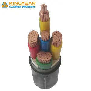 1/2/3/4/5 Cores Multi-Core Lszh Kabel Met Staaldraad Armour/Staalband Draad Xlpe Isolatiekabel