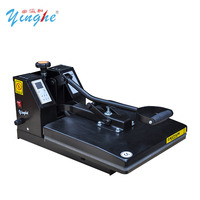 Presse à chaud manuelle Yinghe YHT-3838, nouvelle machine d'impression à plat 38x38cm A3 pour transfert par sublimation sur t-shirts, 220V, garantie 1 an