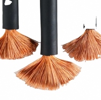 Câble de soudage électrique industriel Datrek 16mm/50mm/70mm/95mm, gaine en caoutchouc, âme en cuivre souple, indice de protection IP44, 1000V