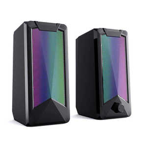2.0 Mini RGB Lighting <b>Gaming</b> Speaker Smart Phone Home TV Theatre Computer USB Speakers <b>for</b> <b>PC</b> - Product Image 6